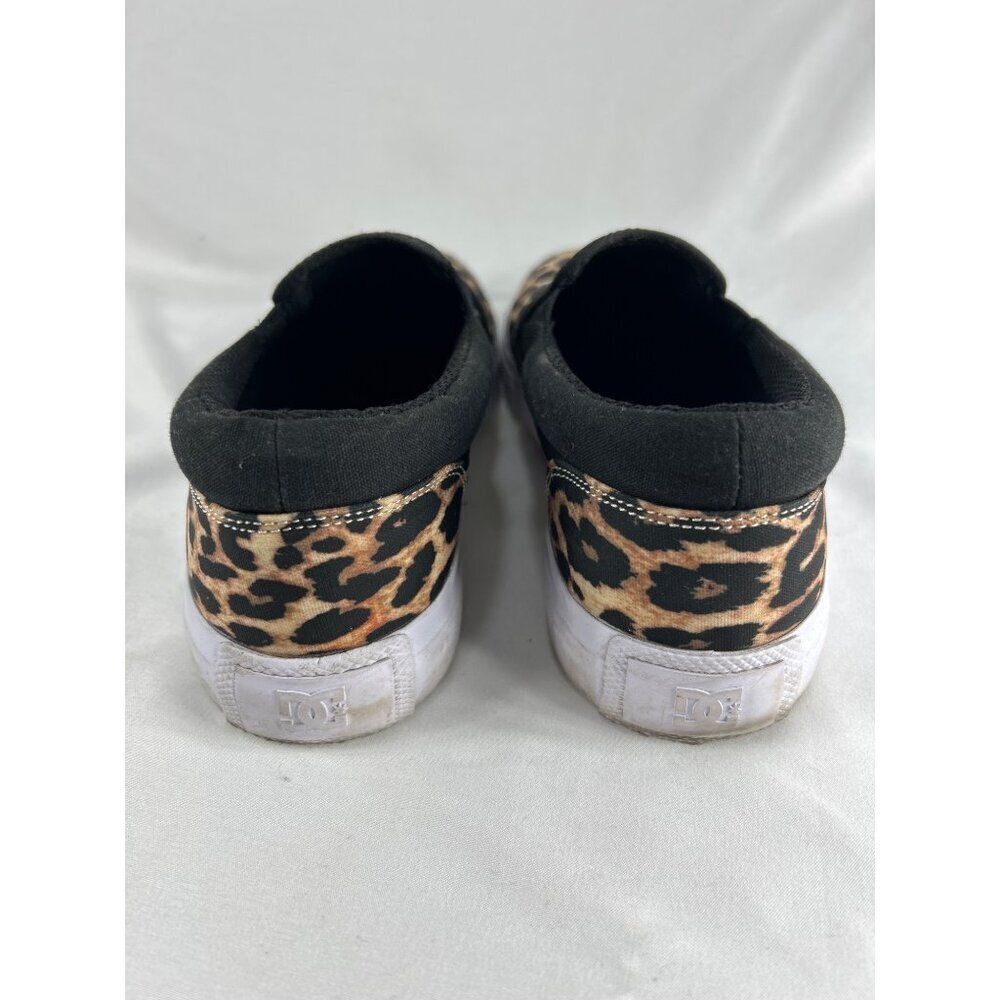 DC Leopard Print Slip-On Shoes - Picture 6 of 9